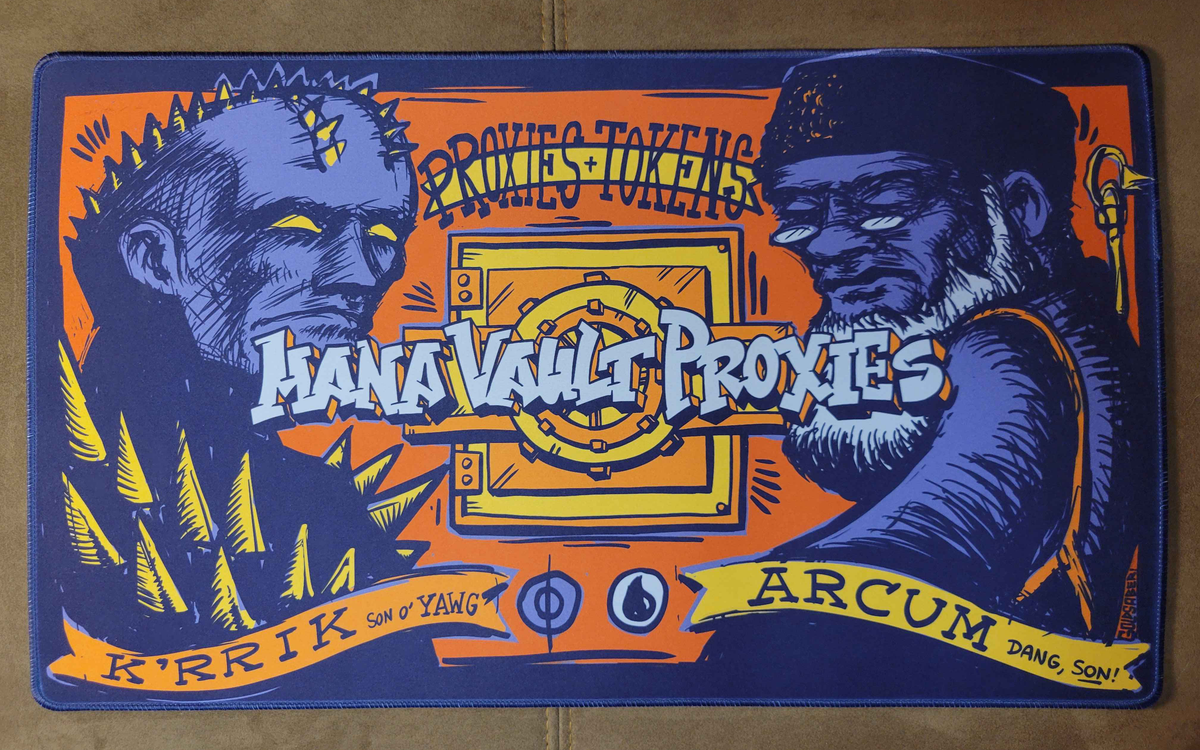 Mana Vault Proxies Playmat