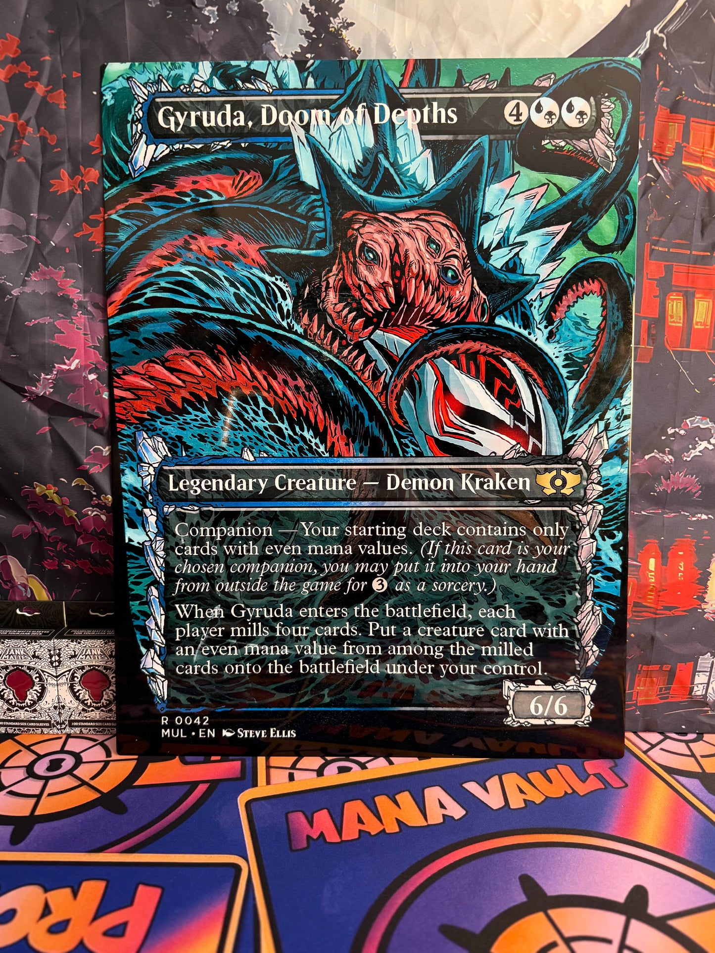 Custom Metal Card Poster