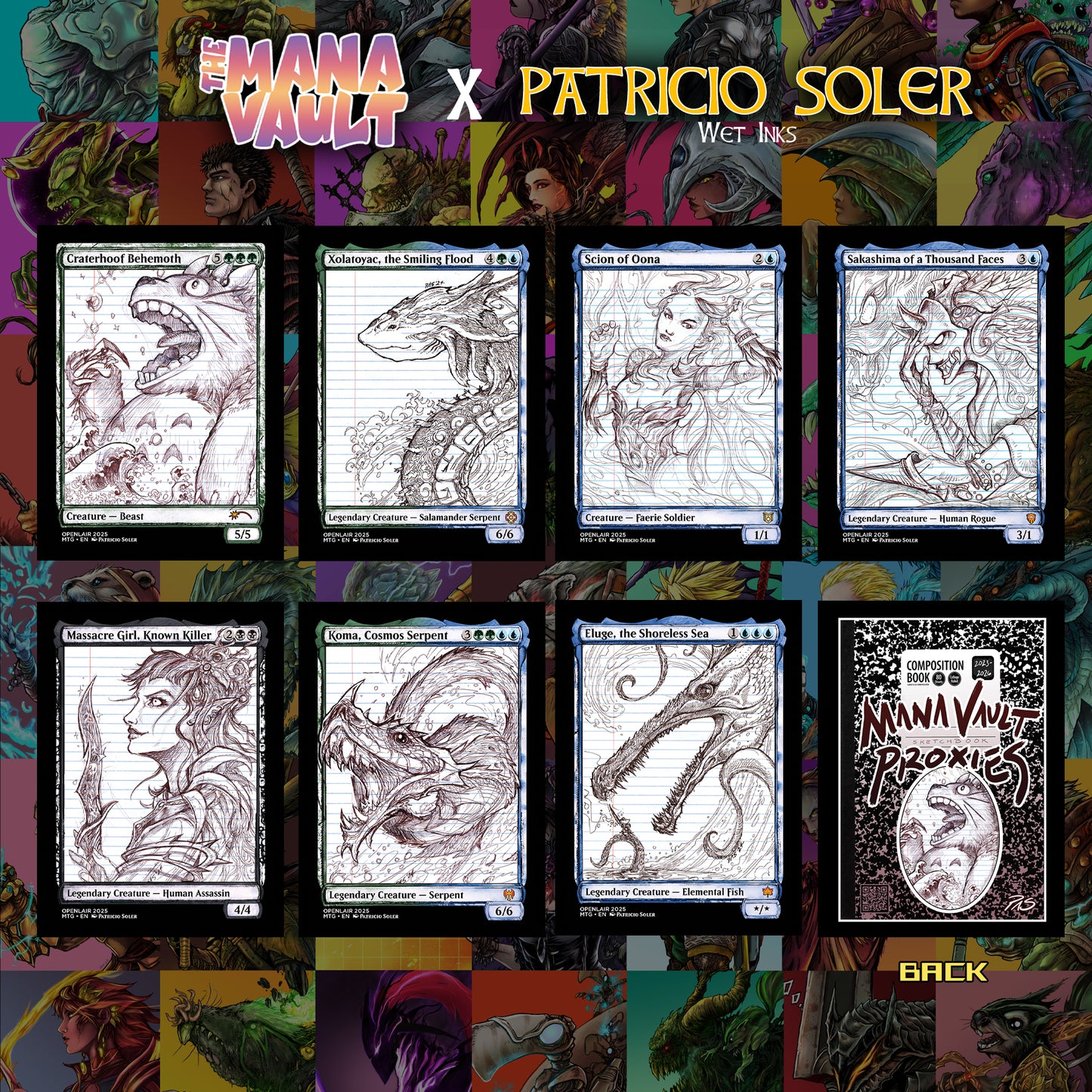 The Mana Vault : Patricio Soler - Wet Inks