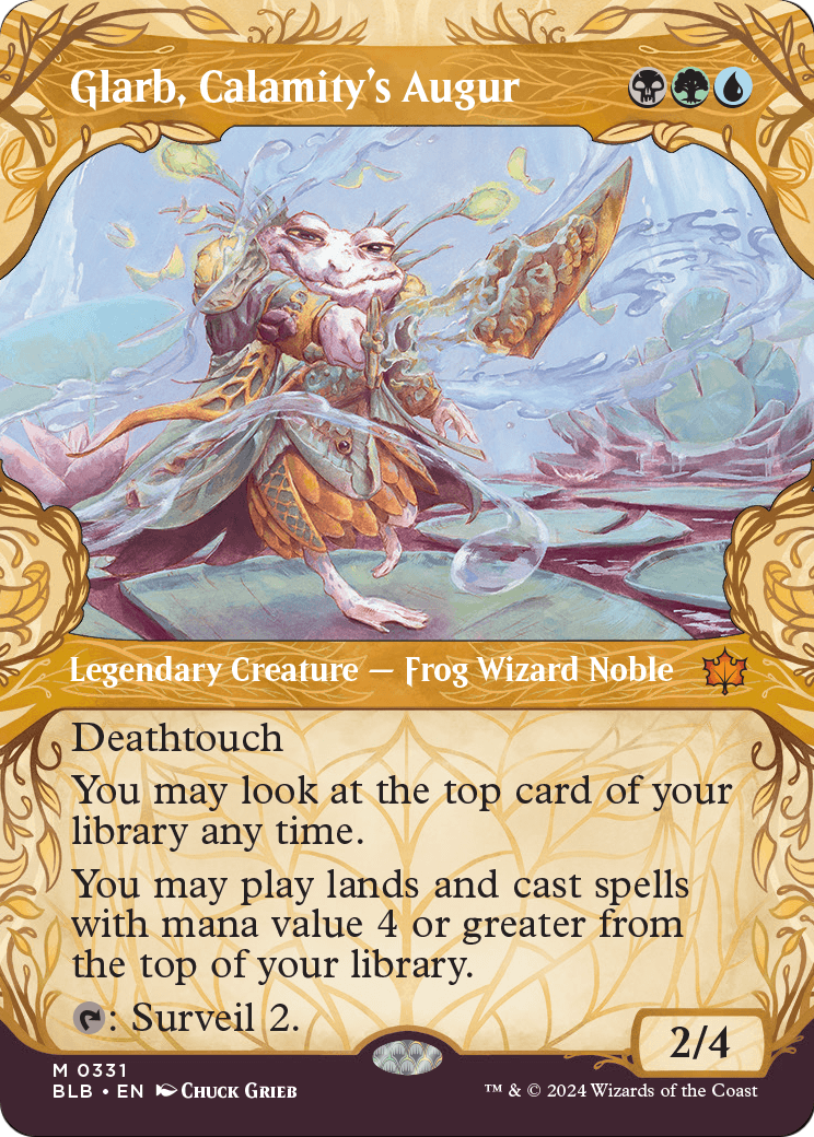 Glarb, Calamity's Augur Deck