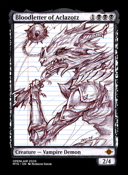 Bloodletter of Aclazotz - Patricio Soler