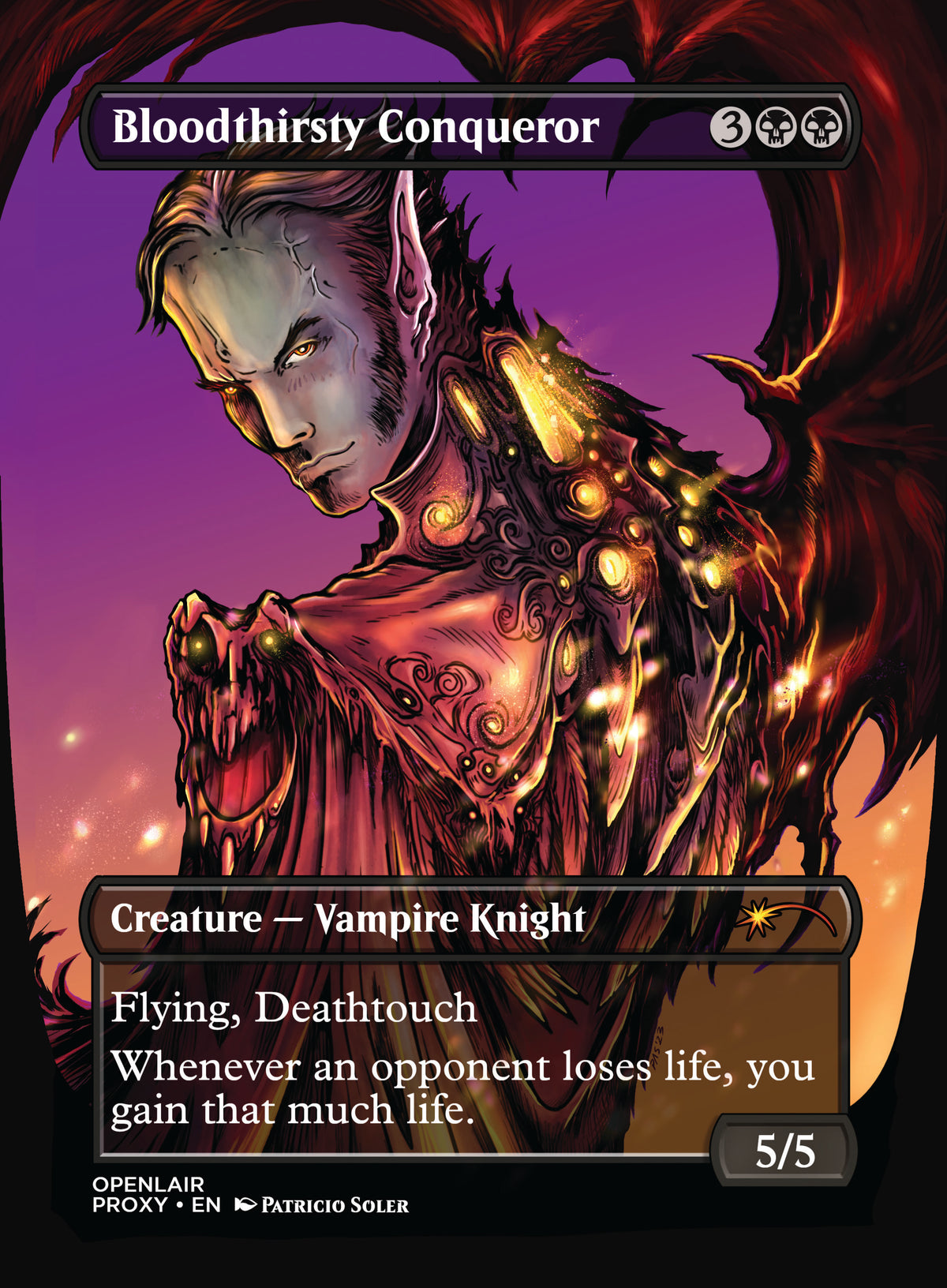 Bloodthirsty Conqeror - Patricio Soler