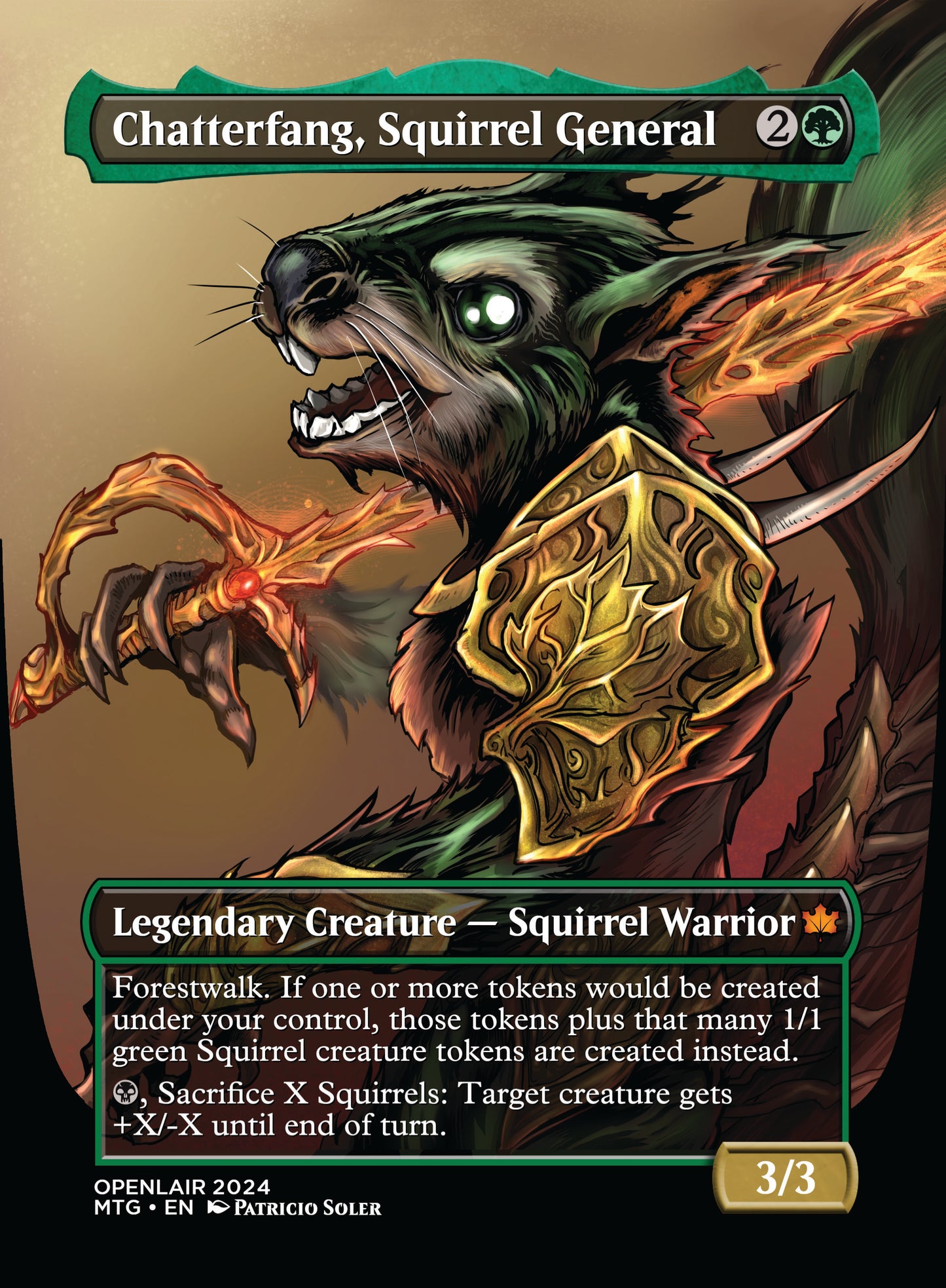 Chatterfang, Squirrel General - Patricio Soler