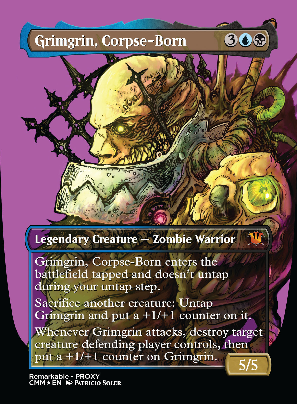 Grimgrin, Corpse-Born - Patricio Soler