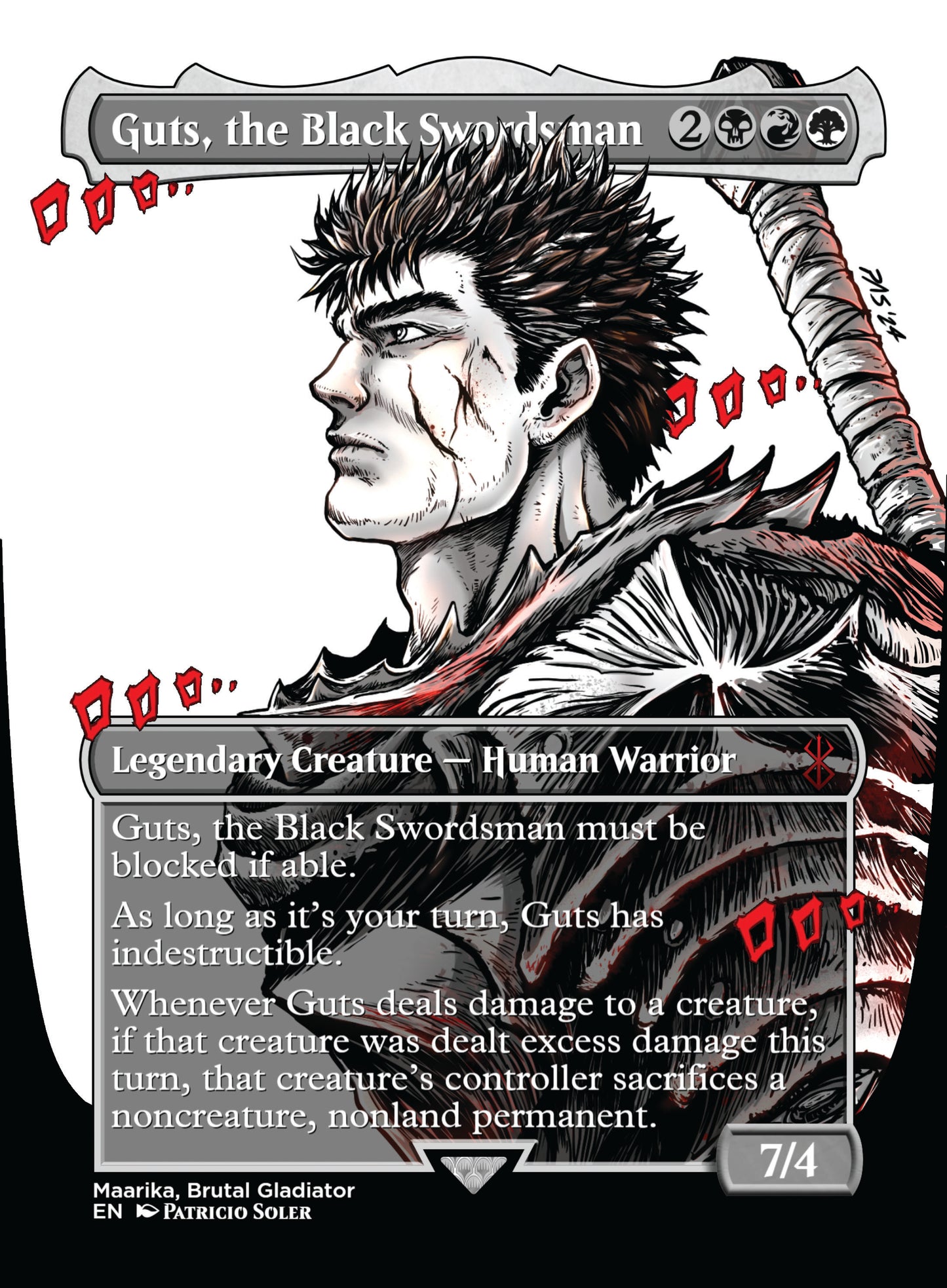 Guts, The Black Swordsman - Patricio Soler