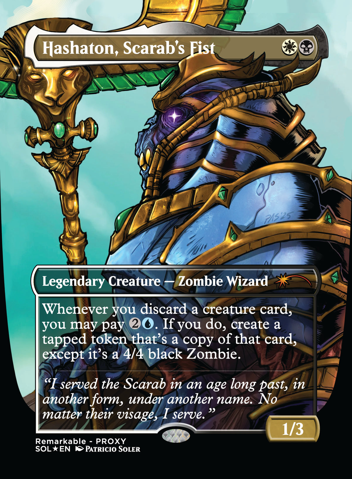 Hashaton, Scarabs Fist - Patricio Soler