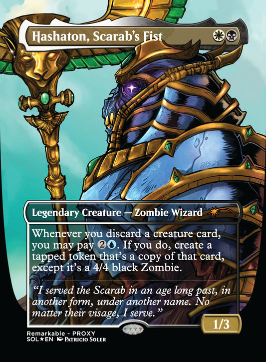 Hashaton, Scarabs Fist - Patricio Soler