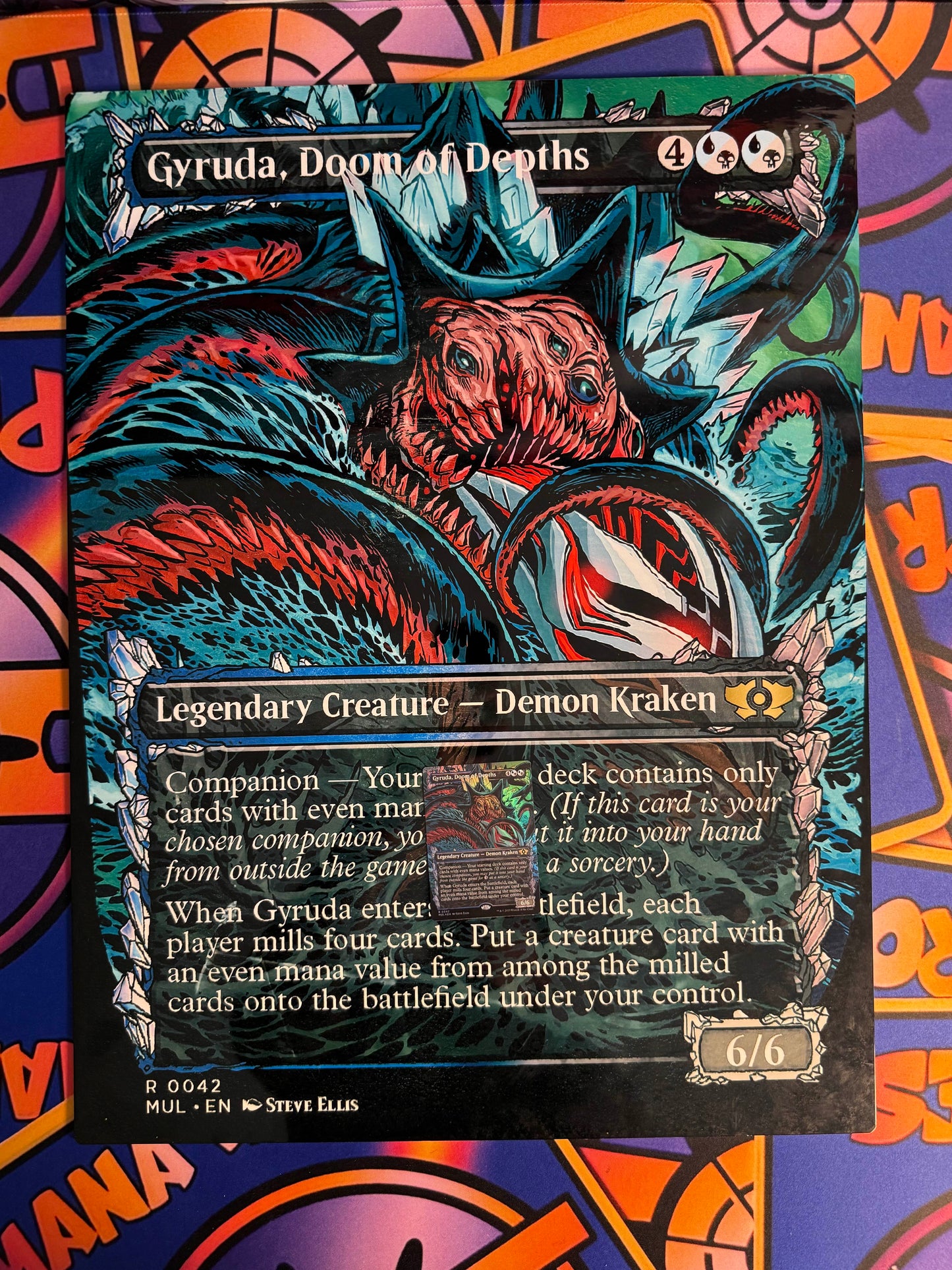 Custom Metal Card Poster