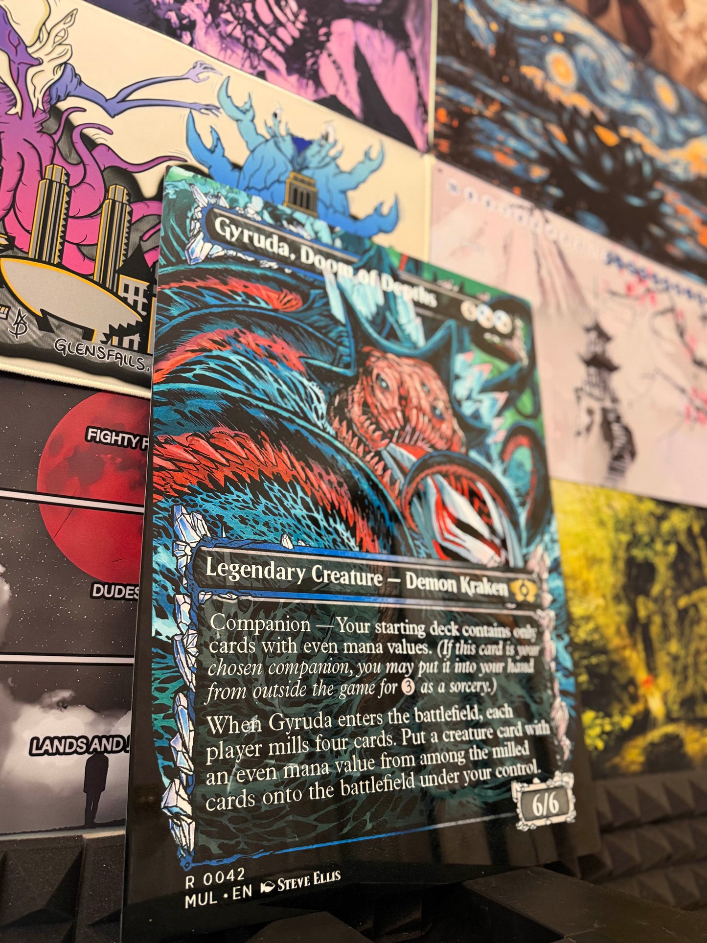 Custom Metal Card Poster