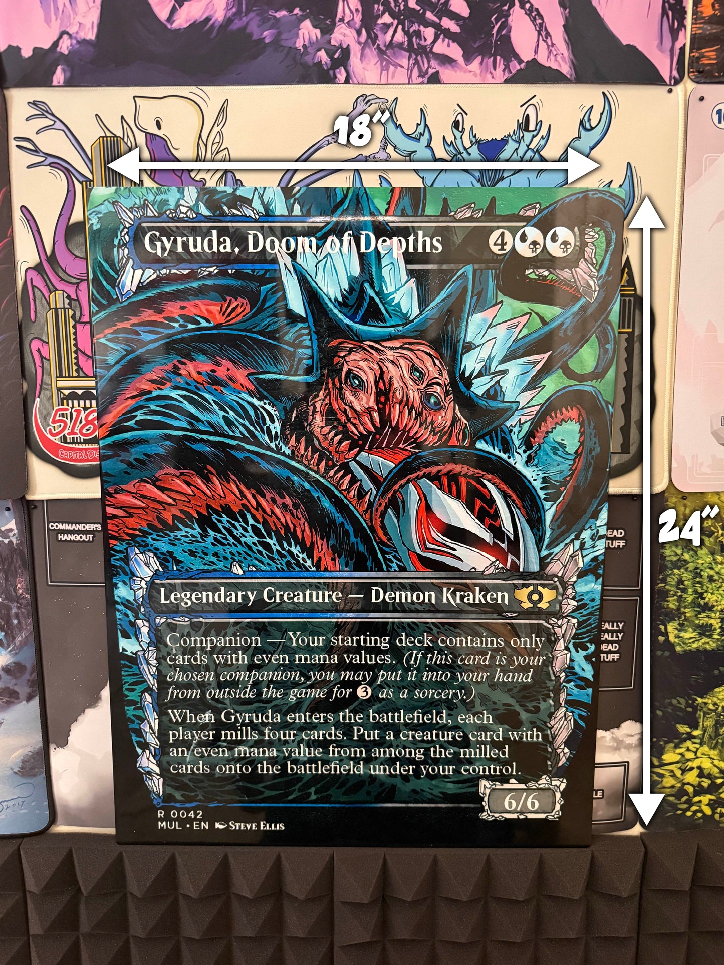 Custom Metal Card Poster