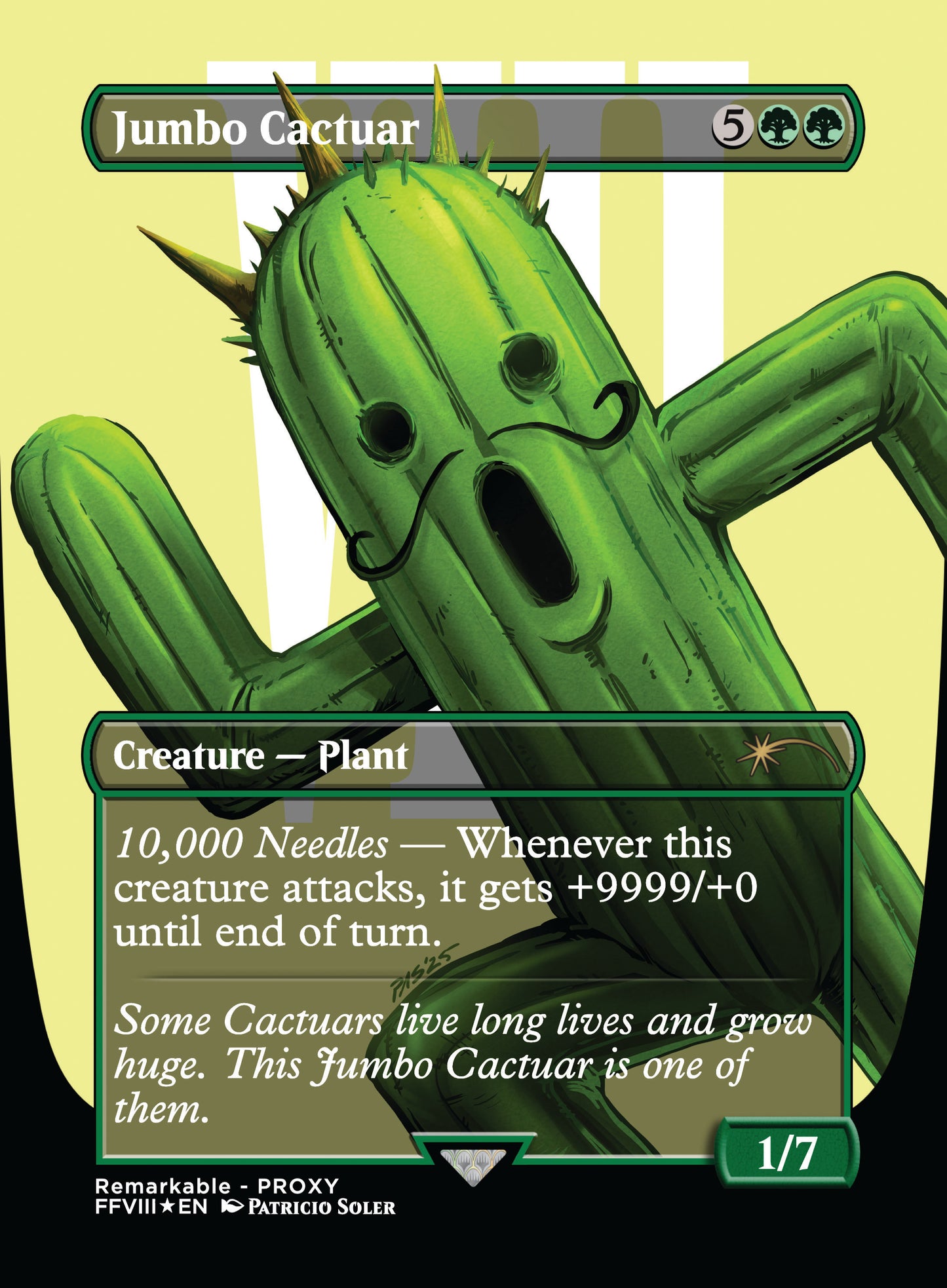 Jumbo Cactuar - Patricio Soler
