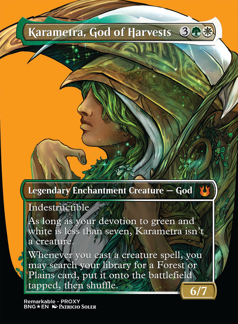Karametra, God of Harvests - Patricio Soler