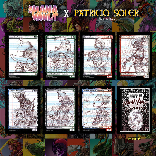 The Mana Vault : Patricio Soler - Mixed Inks