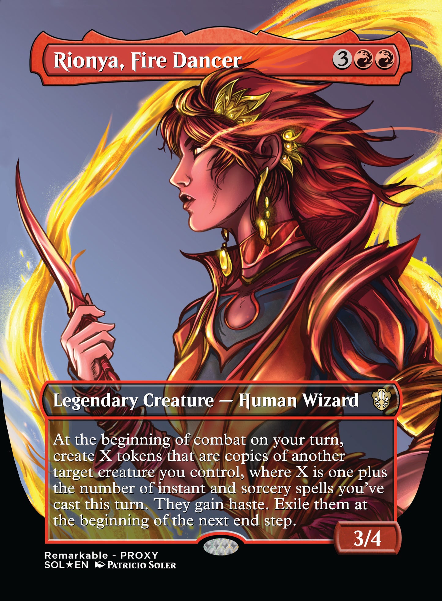 Rionya, Fire Dancer - Patricio Soler