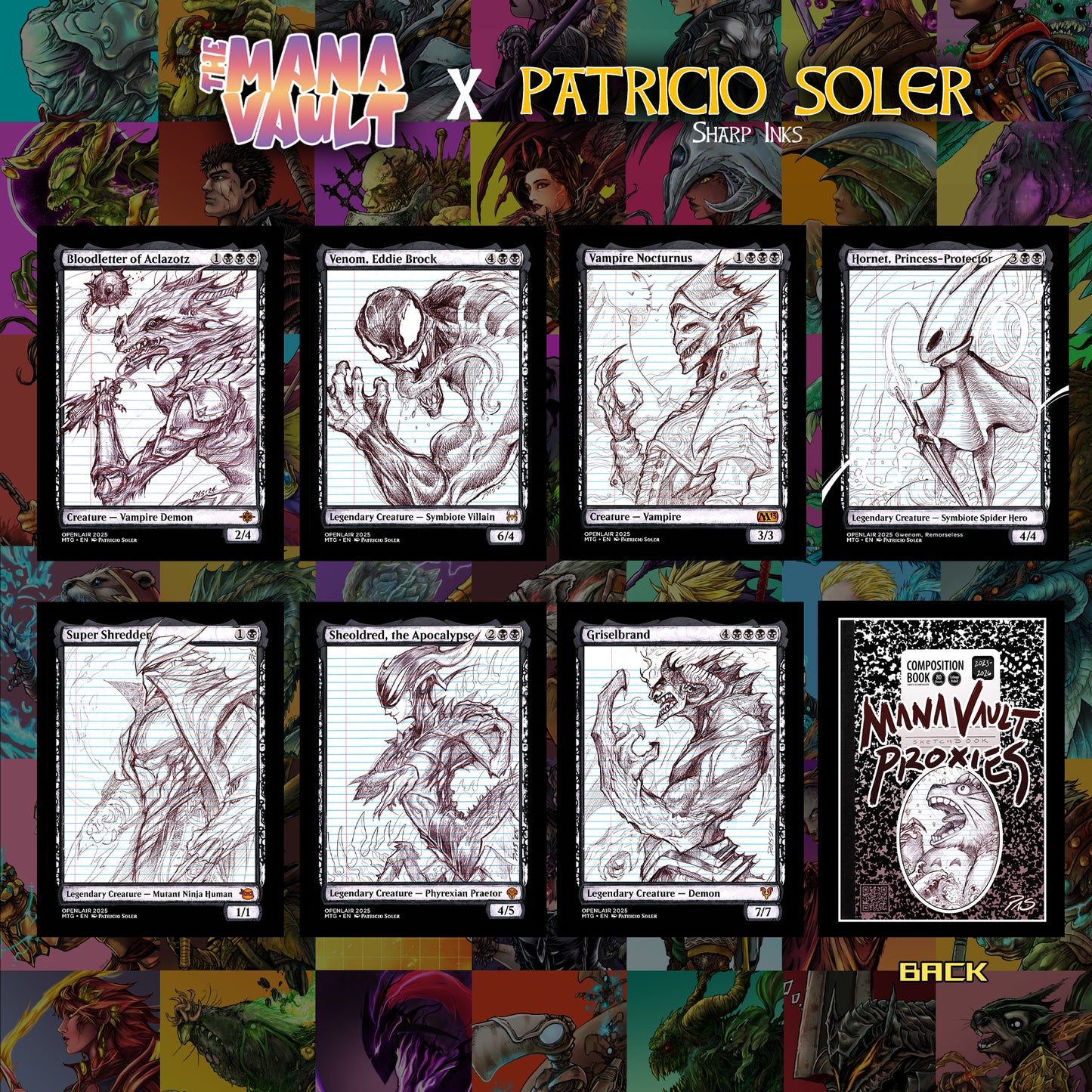 The Mana Vault : Patricio Soler - Sharp Inks