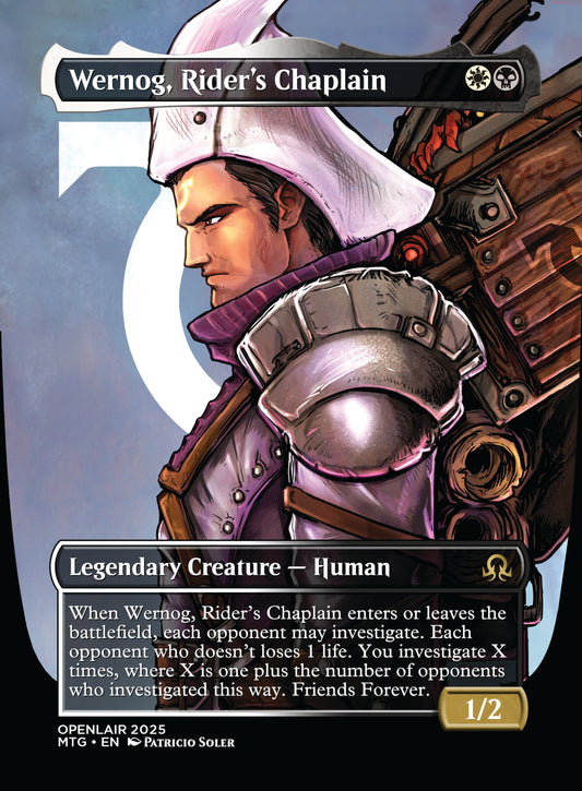 Wernog, Rider's Chaplain - Patricio Soler