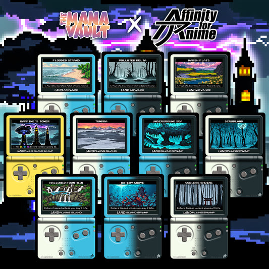 The Mana Vault : White-Blue-Black Pixel Lands