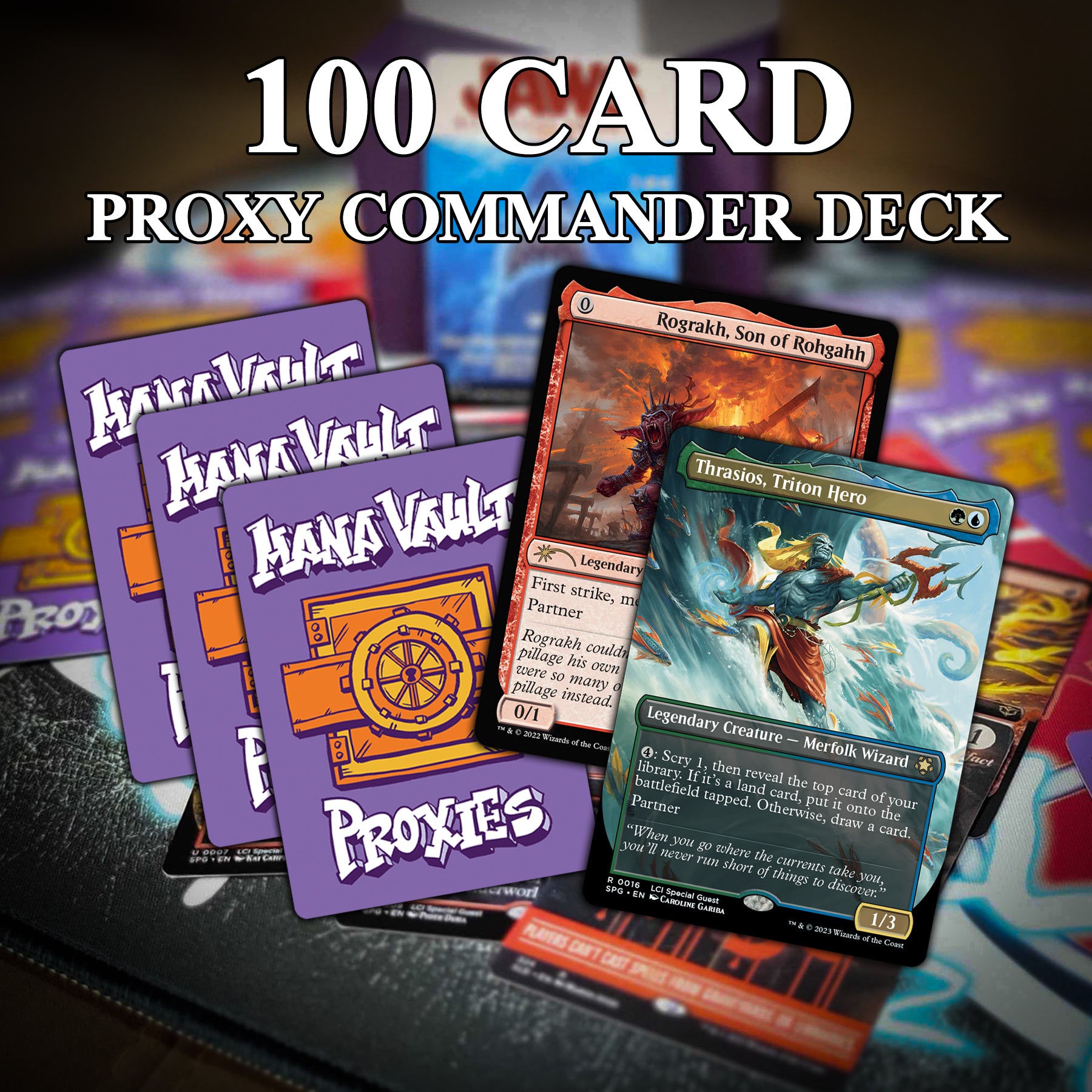 what are proxy cards mtg Commander Deck – Mana Vault Proxies Commander:Paradox Power Scrye magazine price guide Giapponese