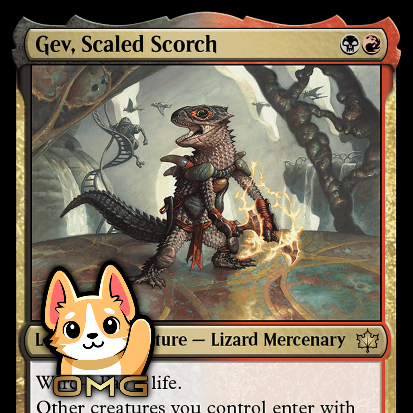 OMG Gev, Scaled Scorch