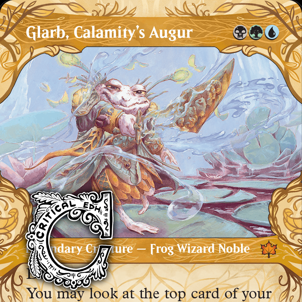 Glarb, Calamity's Augur Deck