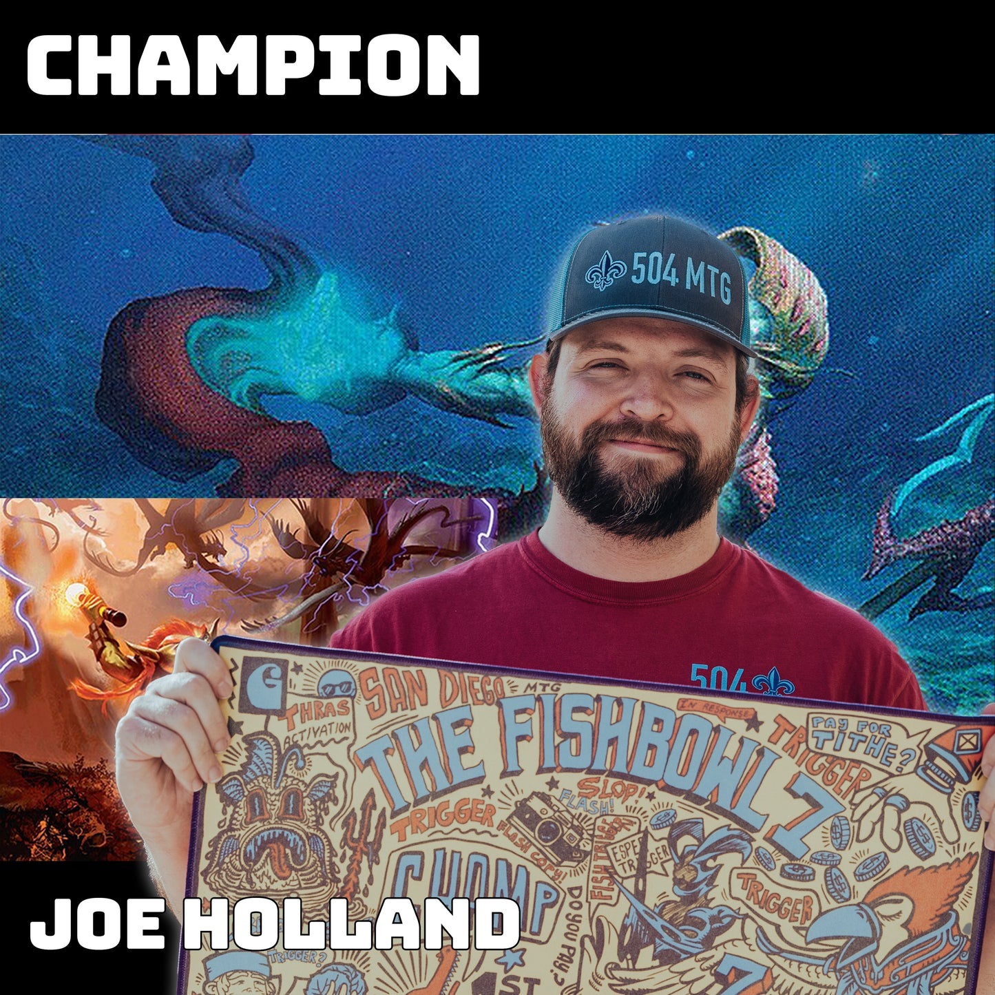 Joe Holland - Champion - Fishbowl 7